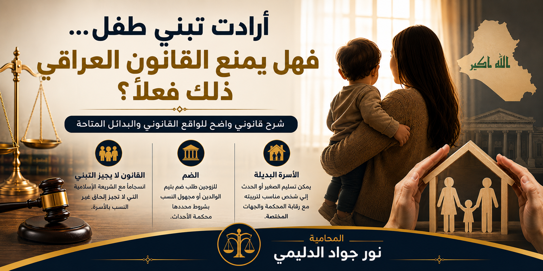 التبني في القانون العراقي